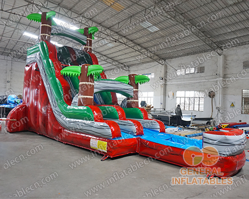  Jungle water slide with removable pool