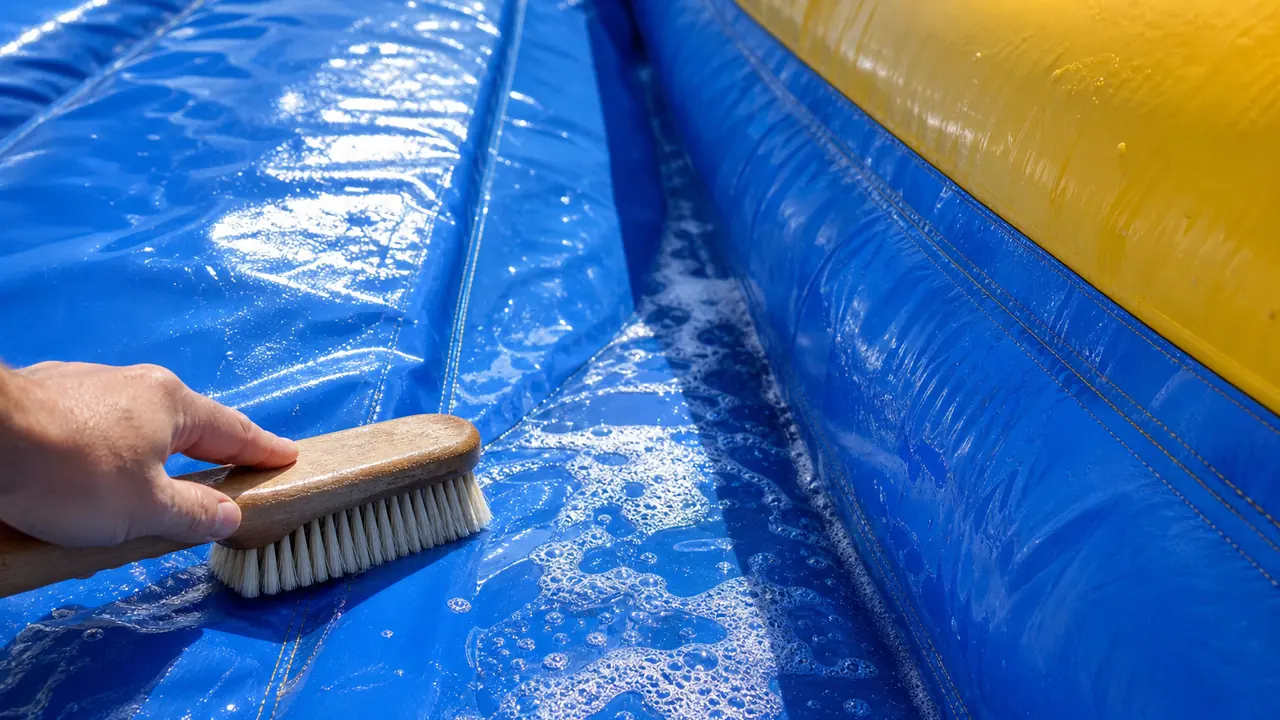 How to Clean and Dry an Inflatable Water Slide (Mold Prevention SOP)