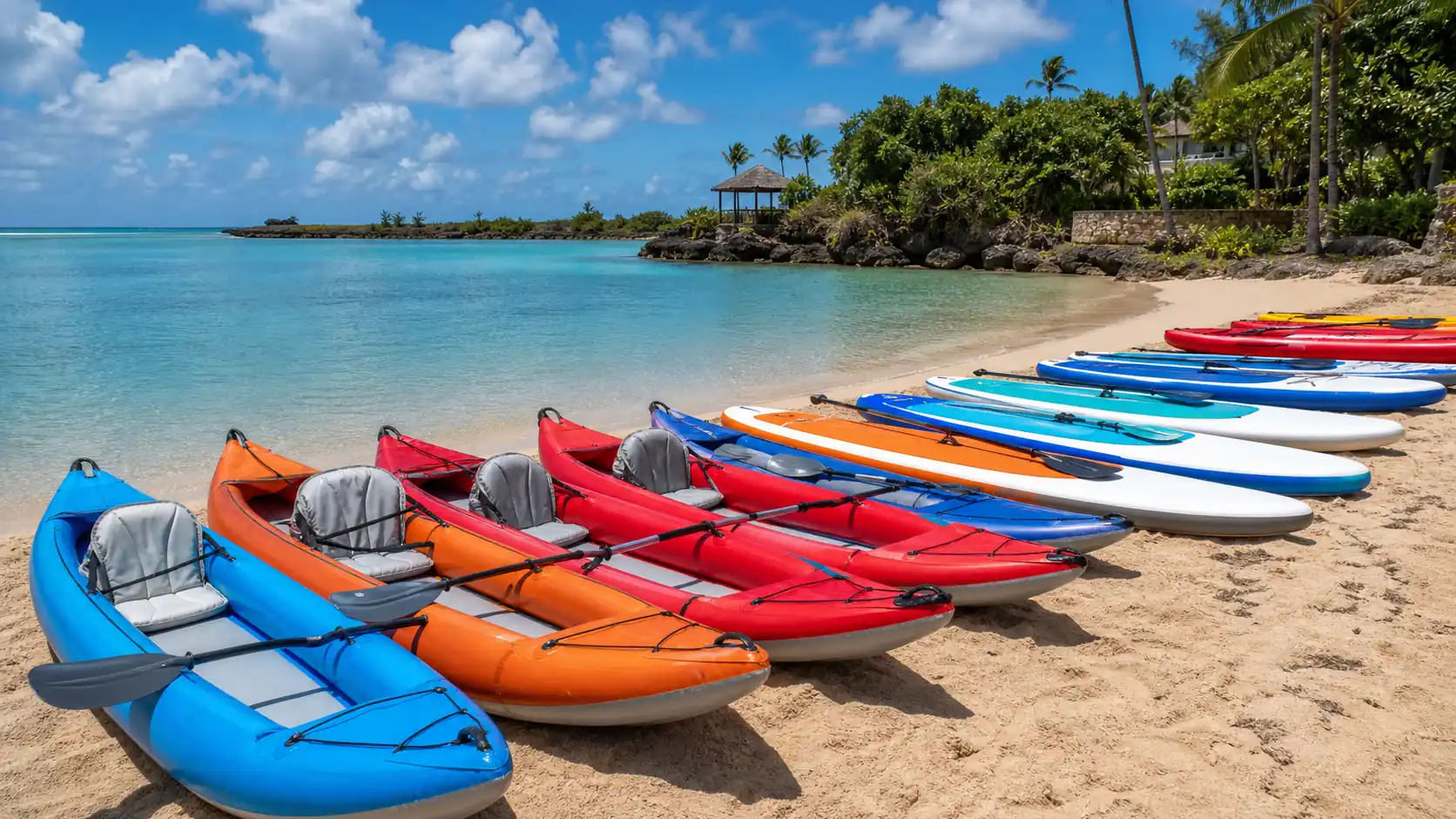 Kayaks y tablas SUP inflables comerciales: la guía de compra para tu flota de alquiler