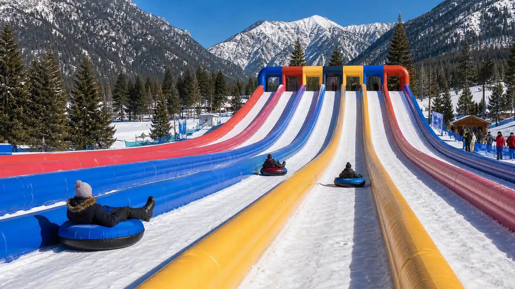Pistes de snowtubing gonflables & toboggans d'hiver : le guide de l'acheteur export