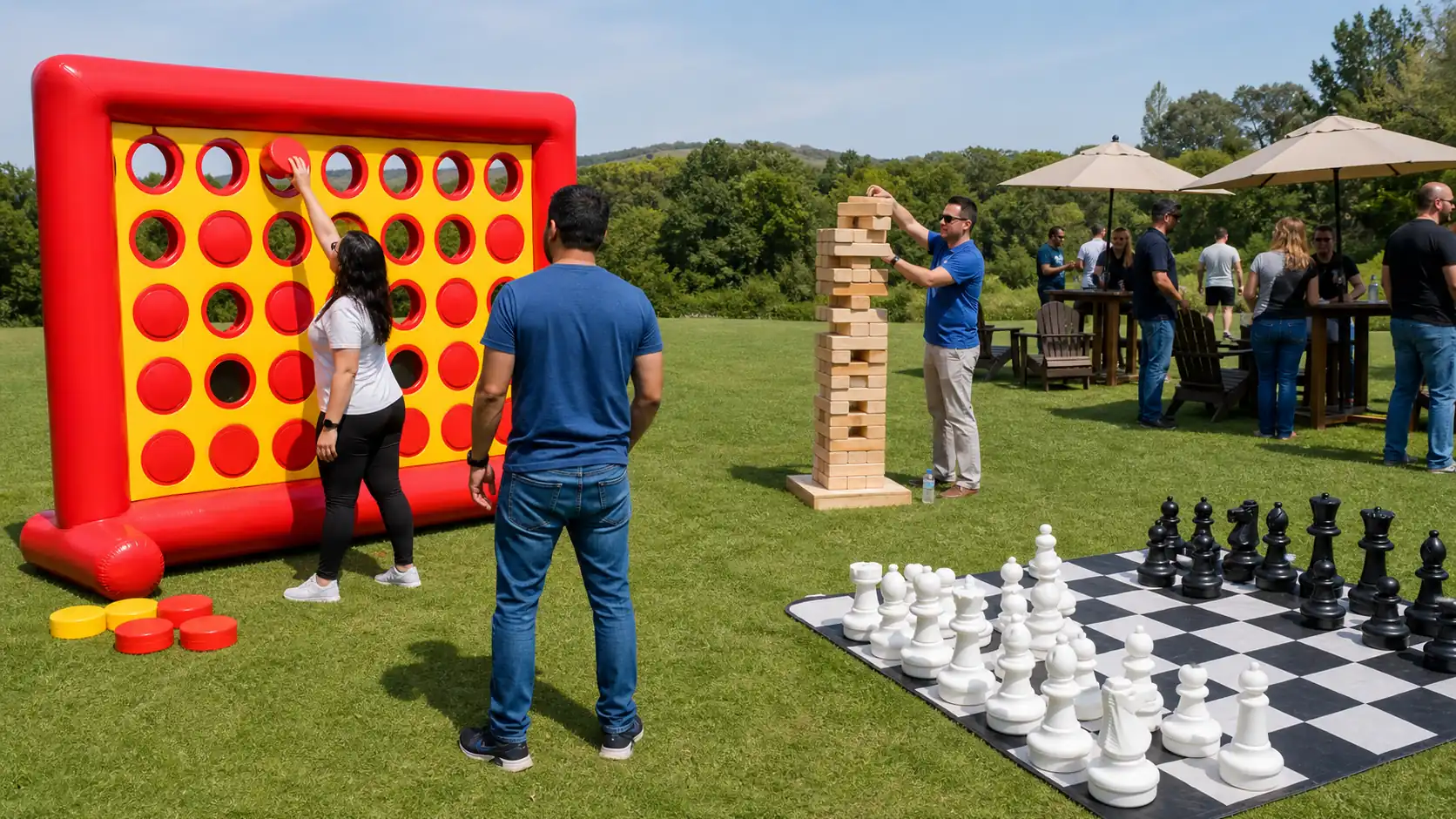 Inflatable Giant Games: The Export Buyer's Guide to Giant Connect Four, Jenga & Lawn Games