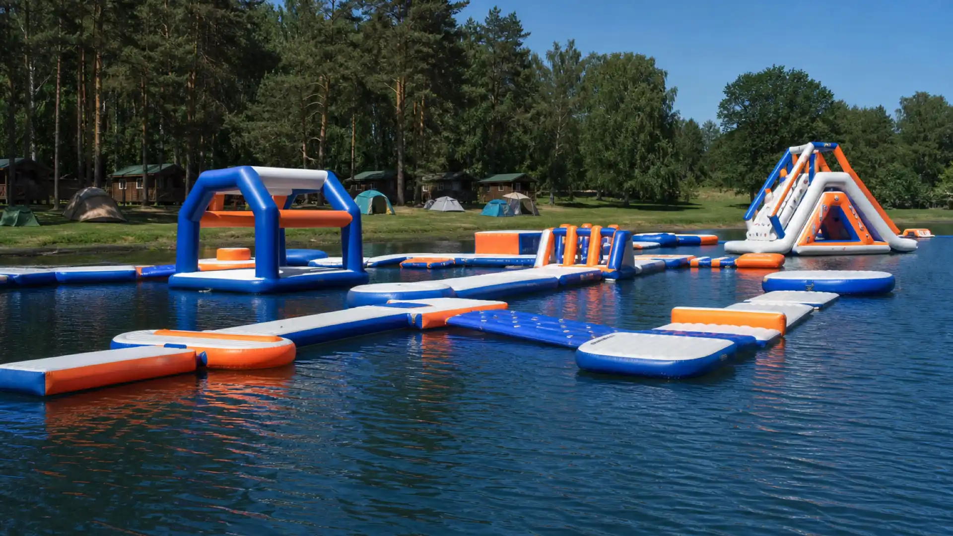 Parc aquatique gonflable pour camping et parcs d'attractions : SOP de maintenance et guide de rentabilité