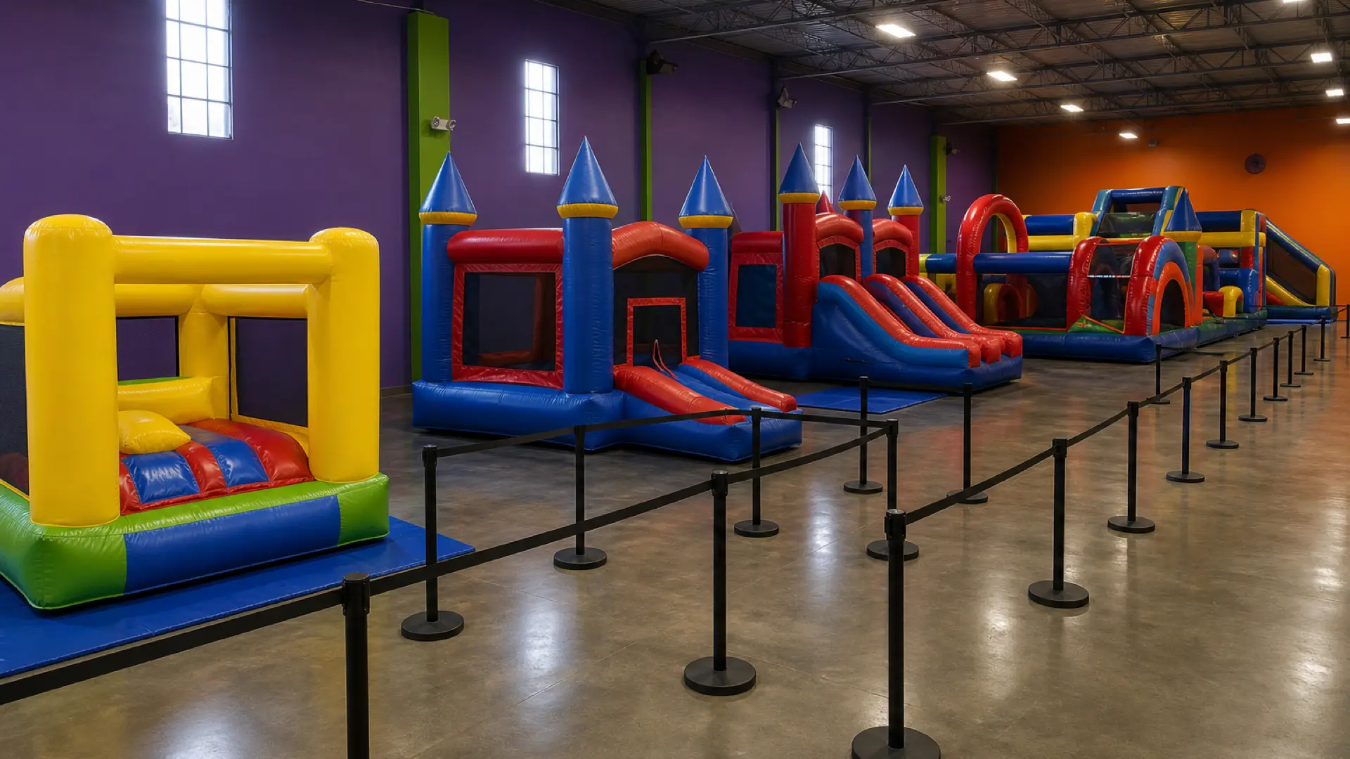 Ch�teaux Gonflables pour Jeux : Centres de divertissement familial et lieux d'�v�nements en Am�rique latine