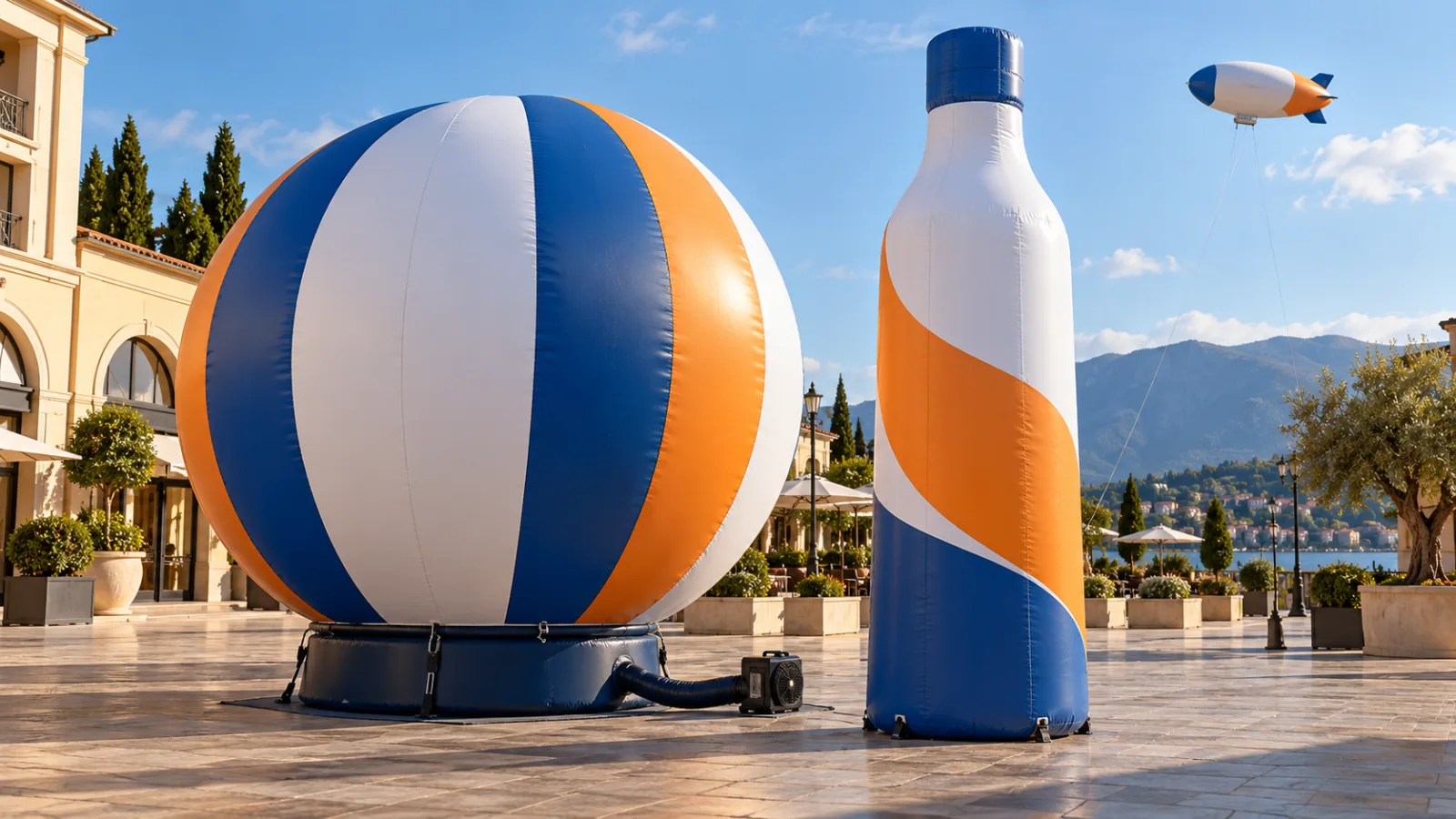 Publicité Gonflable pour les Marchés Italien et DACH : Gonfiables Publicitaires et Figures Gonflables