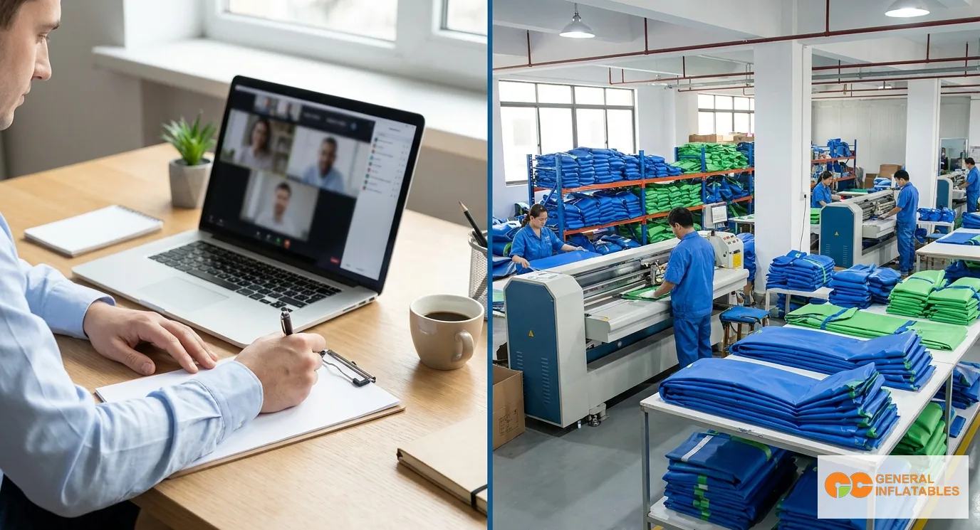 Cómo evaluar a un fabricante de inflables comerciales antes de realizar su primer pedido: una lista de verificación de 12 puntos