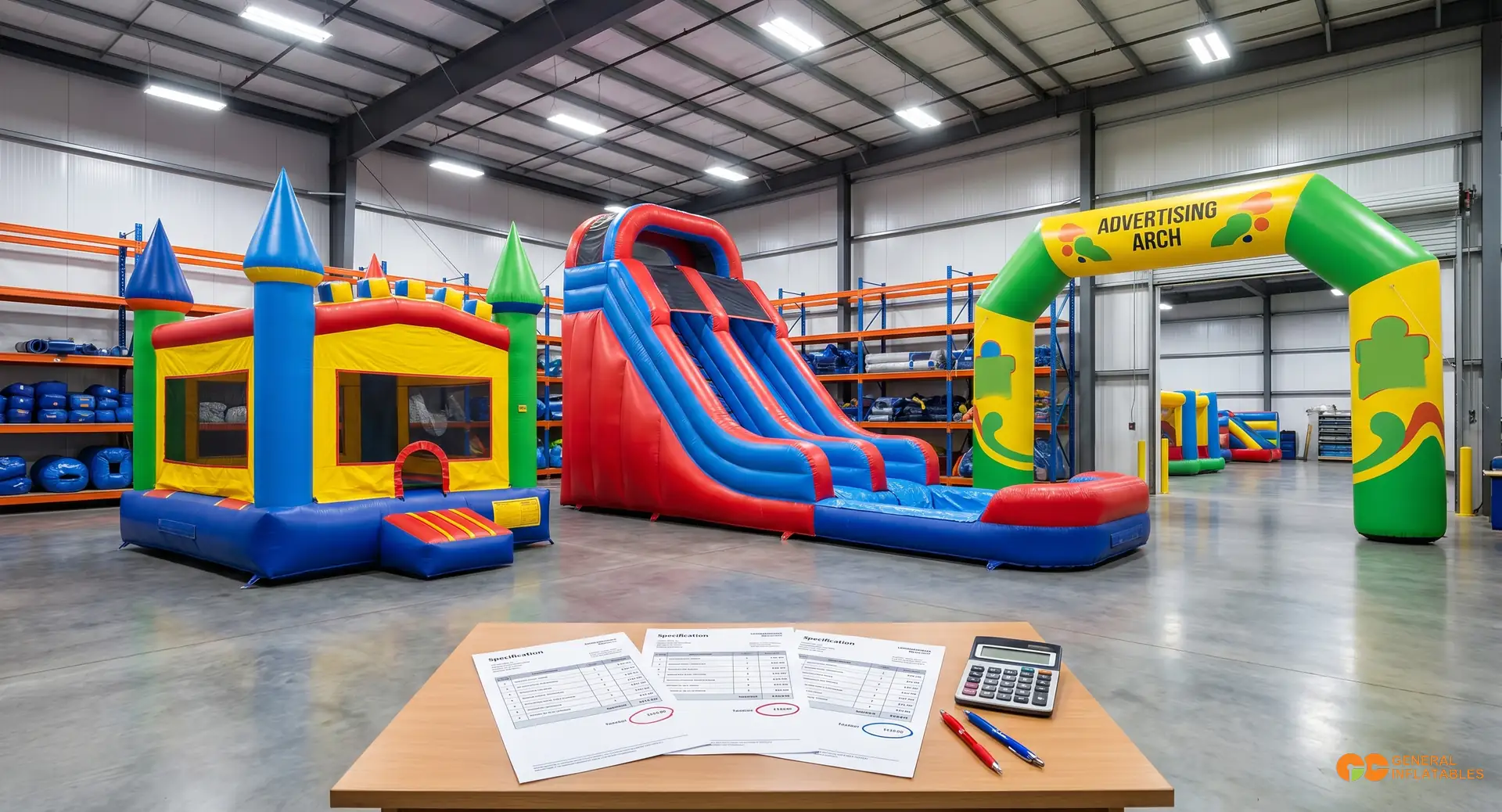 Datenblatt für kommerzielle Inflatables: 12 entscheidende Zahlen