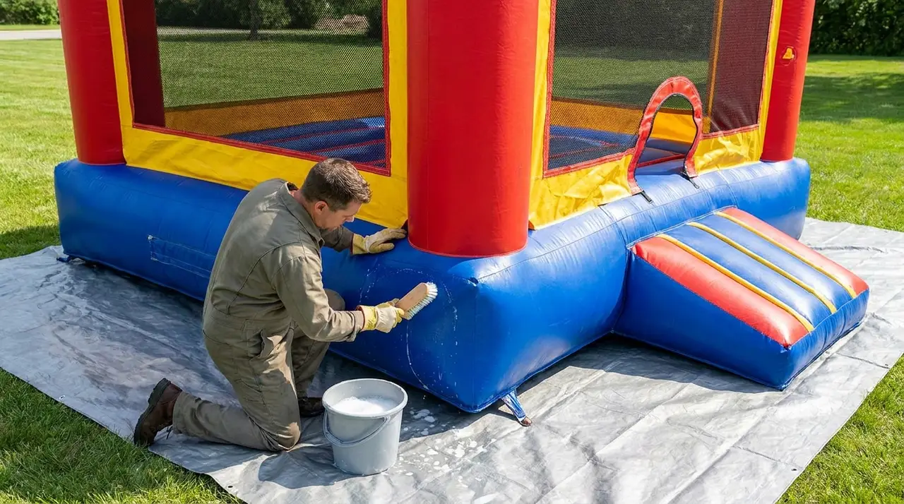 Inflatable Cleaning & Disinfection SOP: Hygiene Protocol for Rental Operators