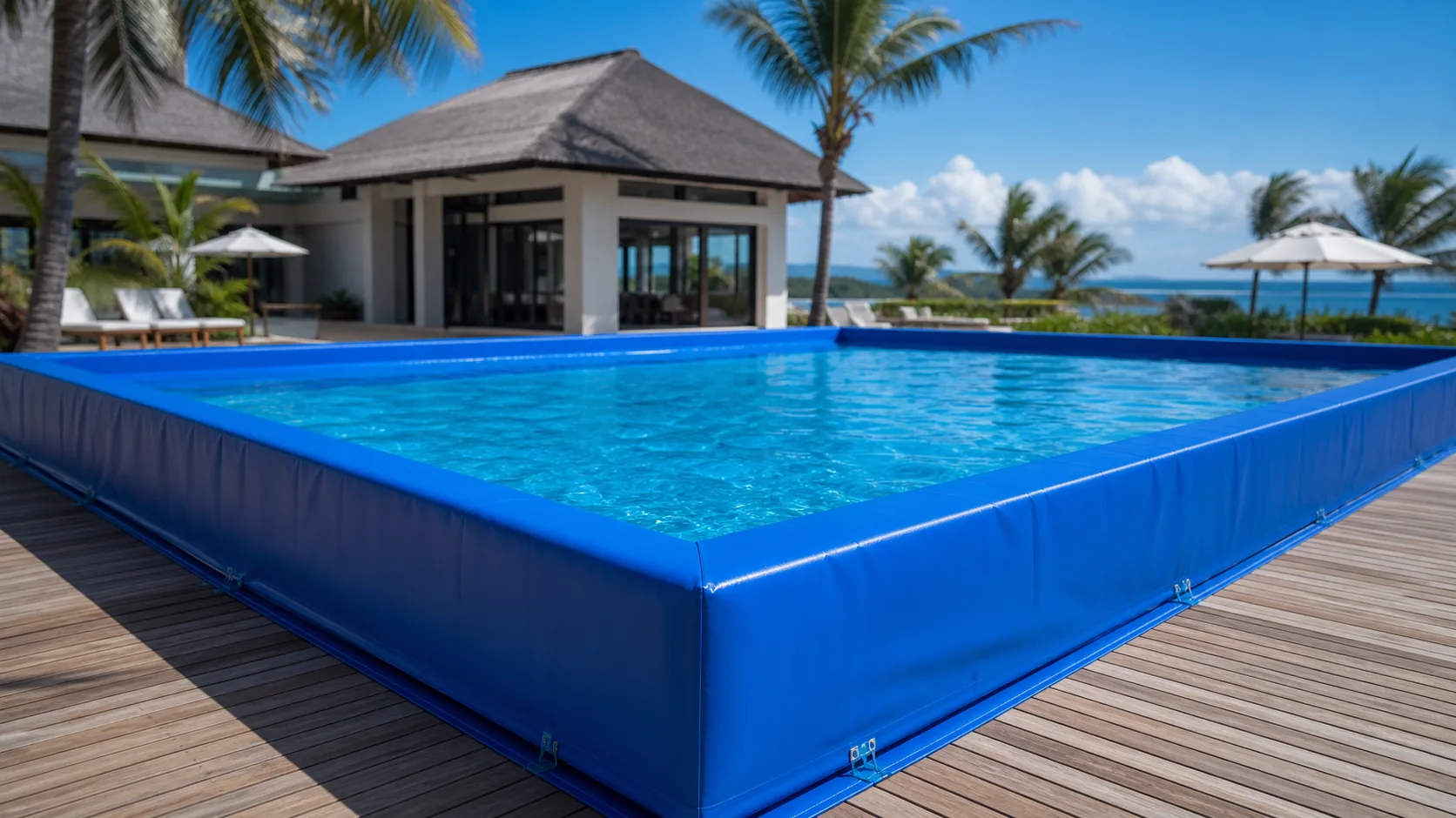 Piscines gonflables professionnelles : guide d'achat pour resorts