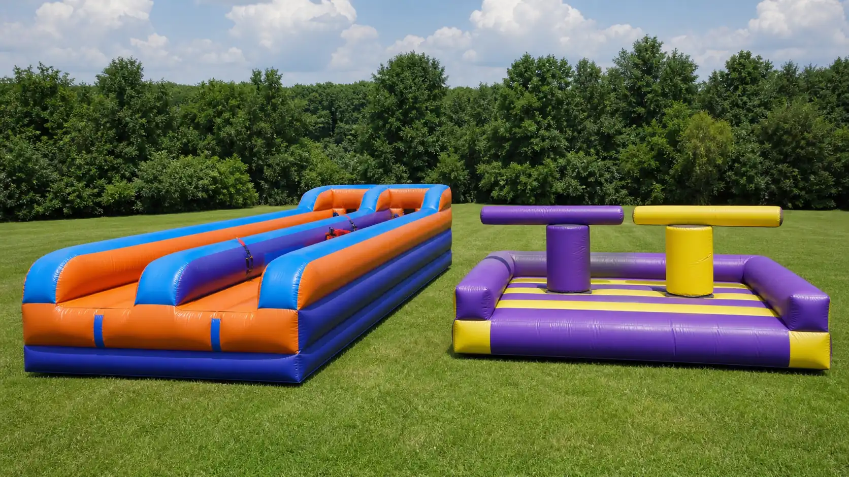 Giochi gonfiabili interattivi: guida all'acquisto di Bungee Run, Gladiator Joust e Wrecking Ball