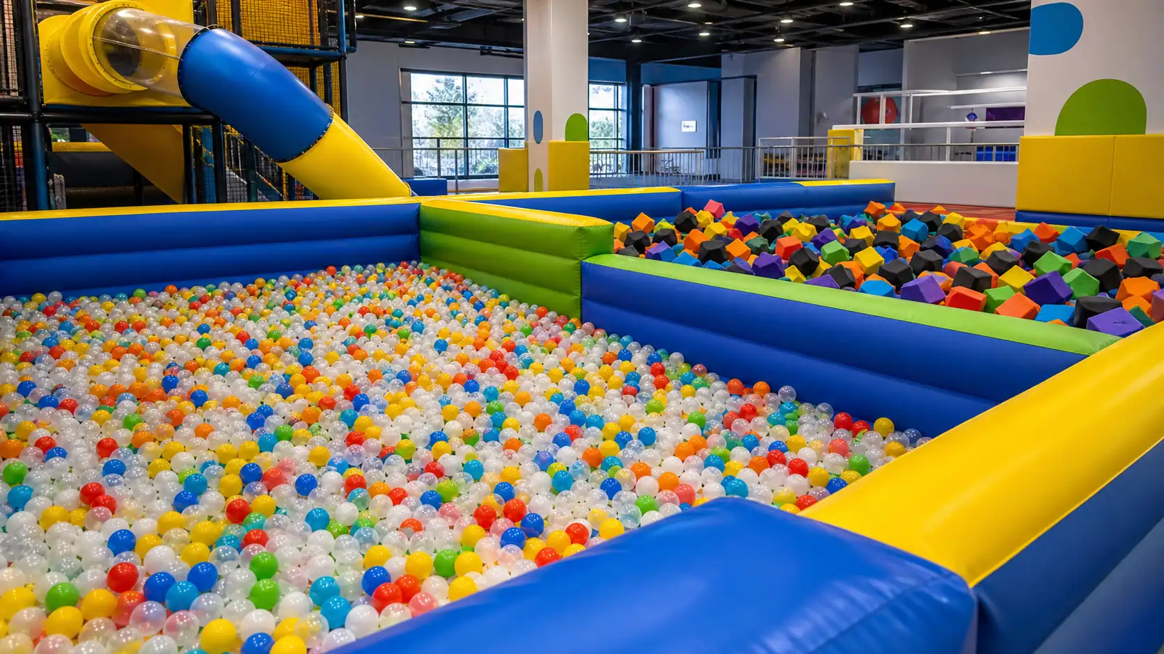 Fosses à mousse & piscines à balles gonflables : guide de l'acheteur professionnel