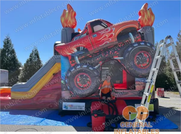 GWC-044 Monster Truck Dual Lane Wet/Dry Combo - customer photo from USA