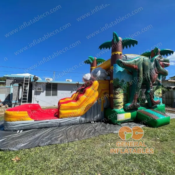 GWC-26 T-rex dual lane water combo - customer photo from USA
