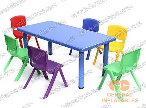 A-038 كرسي وطاولة للأطفال