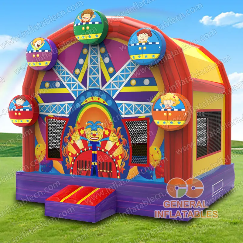 Ferris wheel bounce house