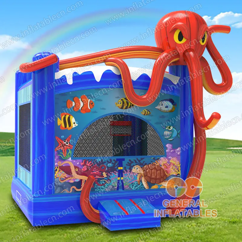  Ocean world bounce house