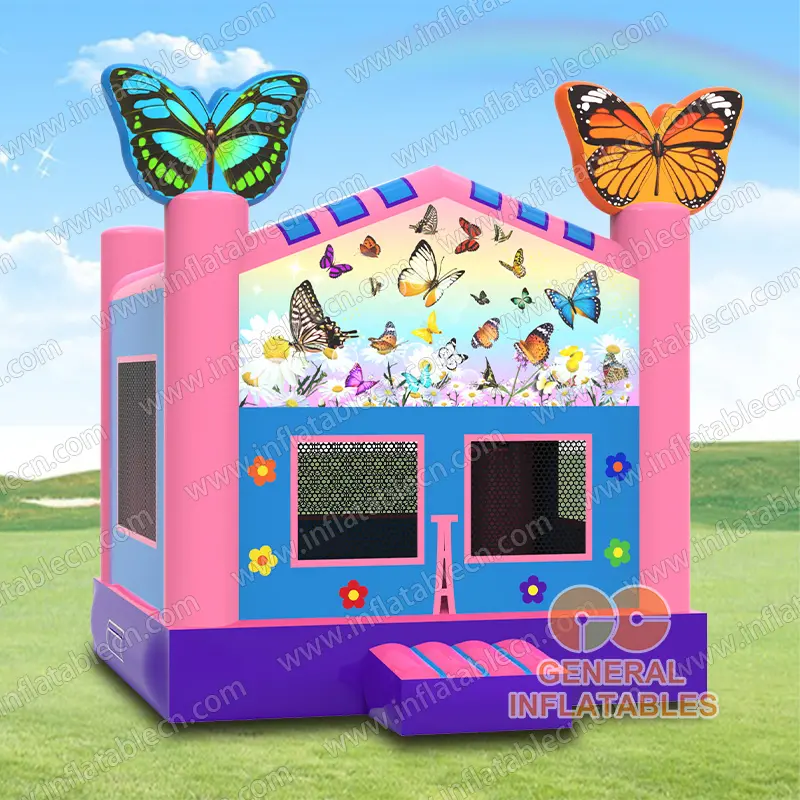 GB-095 Château gonflable Papillon
