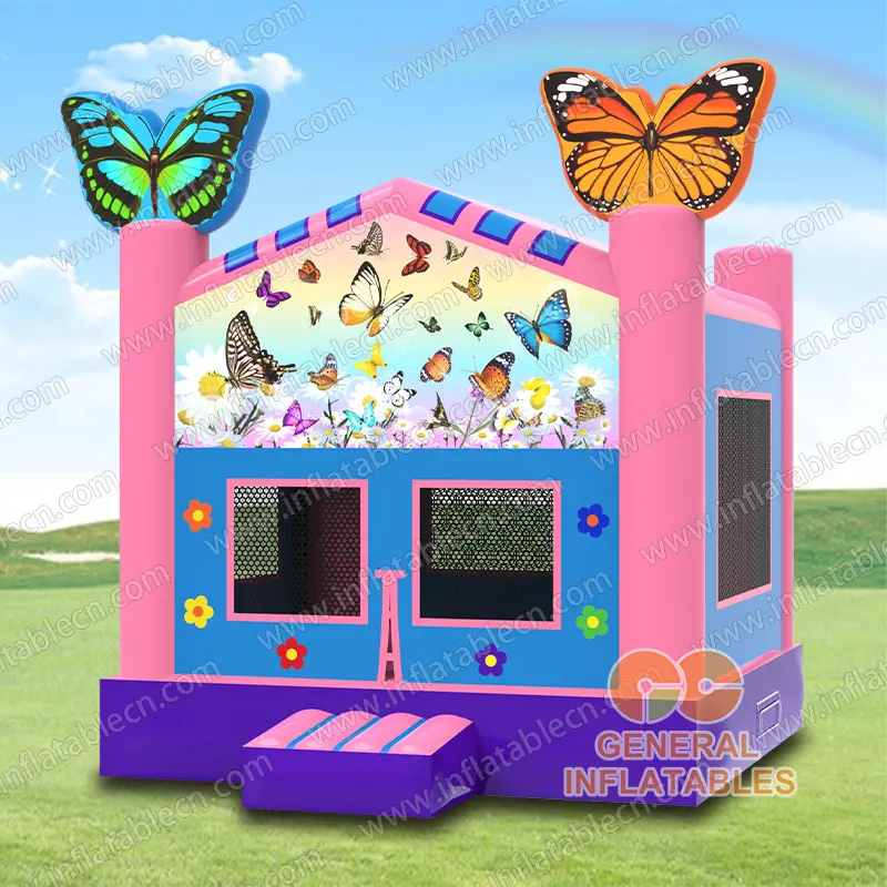 GB-095 Château gonflable Papillon