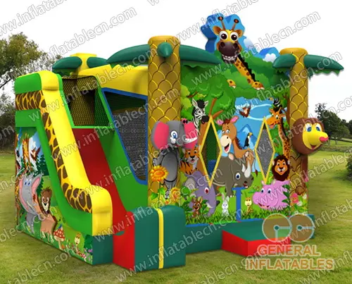 Animal Zoo Jungle bounce combo for sale