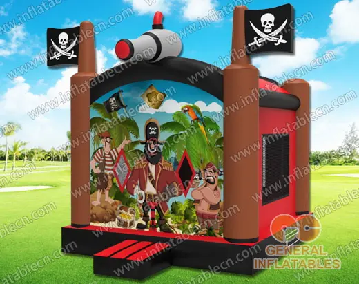 GB-010 Pirate bounce house