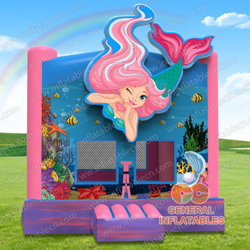 GB-105 Mermaid bounce house