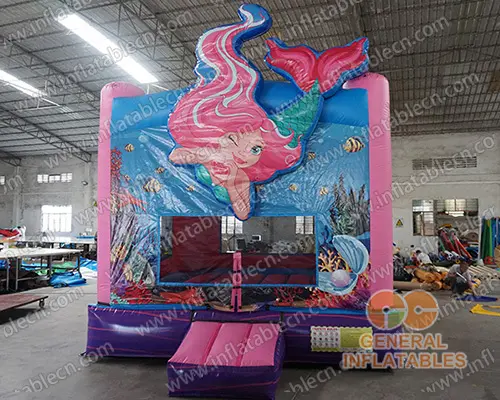 GB-105 Mermaid bounce house