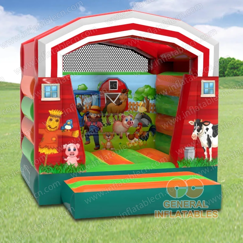 GB-131 Castillo hinchable de granja