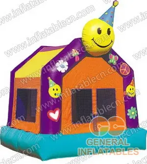 GB-136 Smiley Face Bouncer House