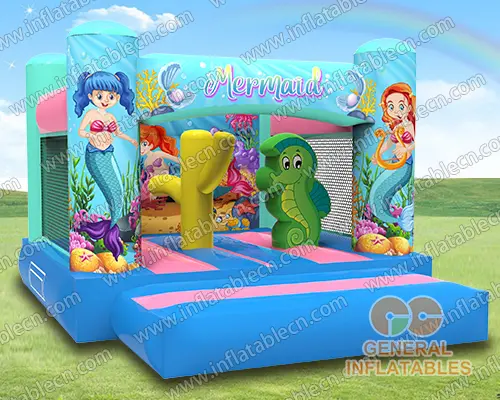 GB-140 Mermaid bounce house