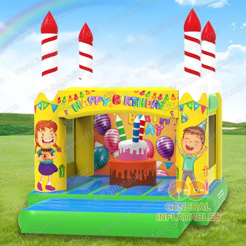 GB-146 Birthday cake bounce house