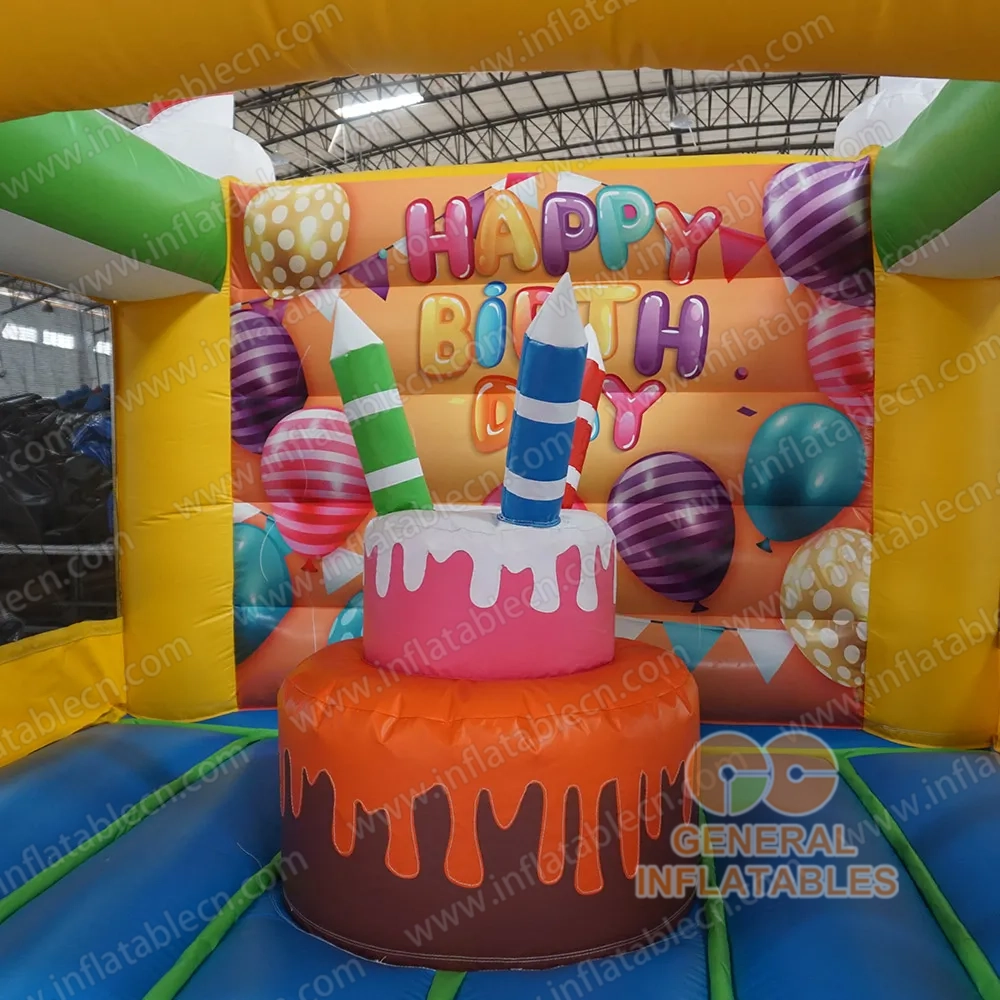 GB-146 Castillo hinchable de pastel de cumpleaños