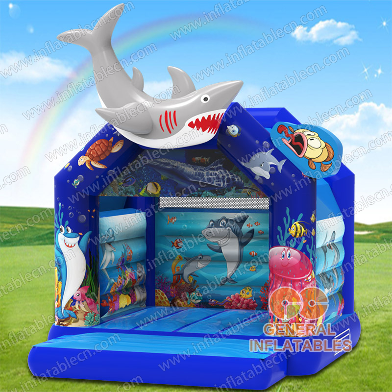 GB-193 Shark inflatable bouncers