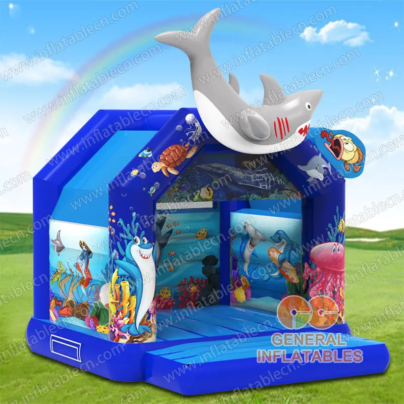 GB-193 Shark inflatable bouncers
