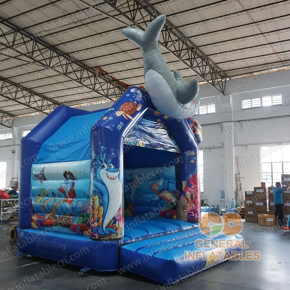 GB-193 Shark inflatable bouncers