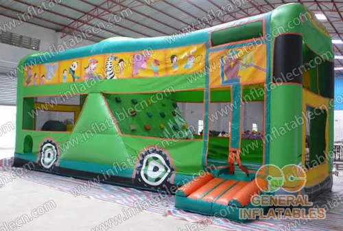  Aufblasbarer Bus Bouncer