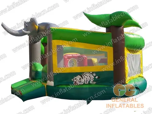 GB-243 Elephant bounce house