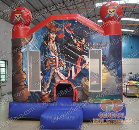 GB-281 Inflatable pirate bounce house