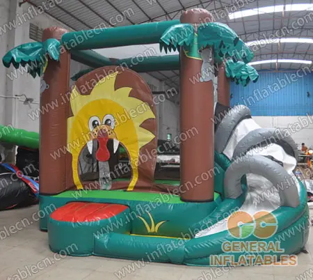  Combinaisons de saut gonflables Lion Jungle à vendre