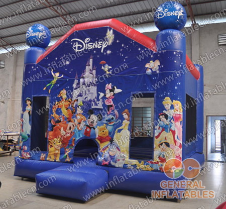 GB-295 Inflatable princess bounce house for sale