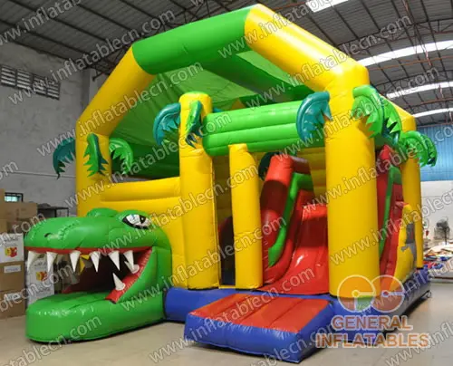 GB-308 Inflatable crocodile combo