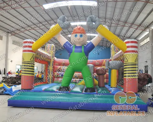 GB-310 Engineer bounce houses