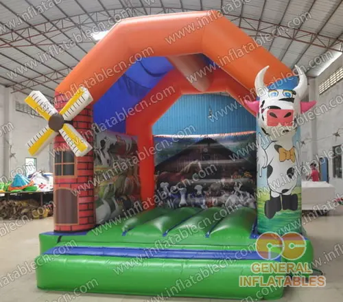 GB-332 Farm bounce house