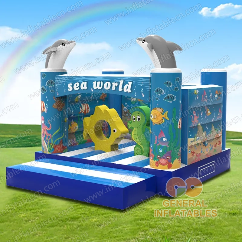 GB-361 Sea world bounce house