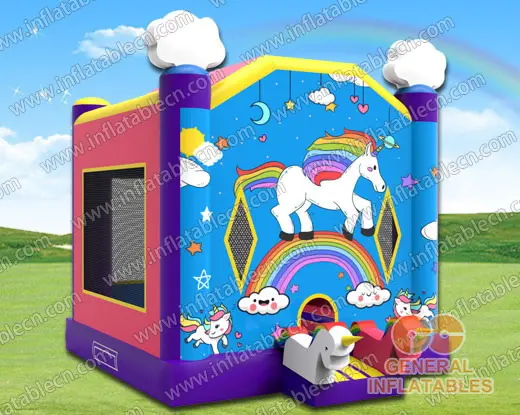 GB-395 Unicorn bounce house