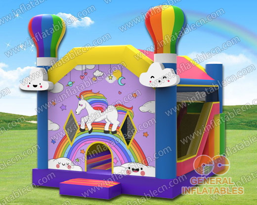 GB-396 colorful bounce combo with slide