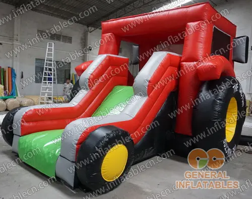 GB-399 Tractor bounce house combo