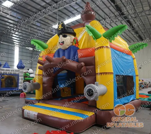 GB-418 Pirate bounce inflatable combo
