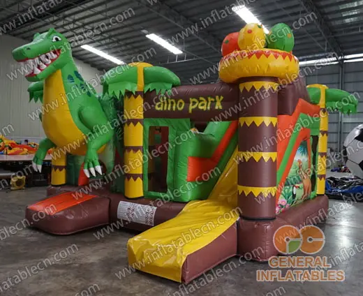  Dinosaur inflatable combo