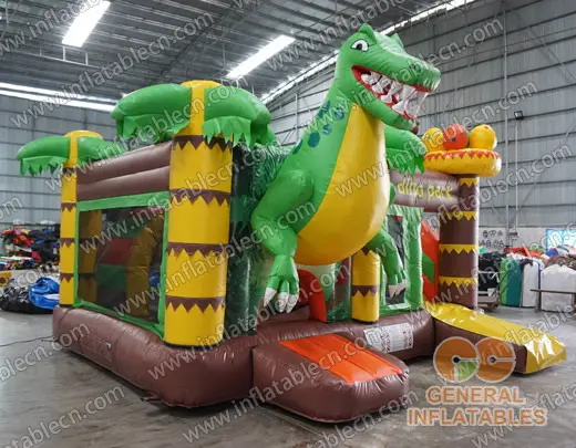 GB-421 Dinosaur inflatable combo