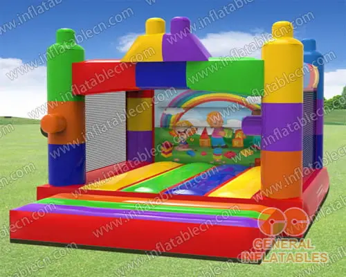 GB-437 Building blocks bounce house