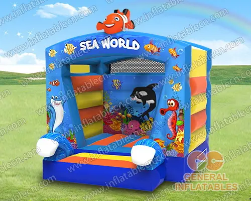 GB-441 Sea world bounce house